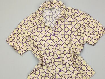 Shirts: Shirt 14 years, condition - Very good, pattern - Floral, color - Yellow