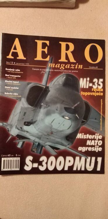 Knjige i stripovi: Časopisi Aero magazin br.45 i 48,ocuvani,cena za kom — 5