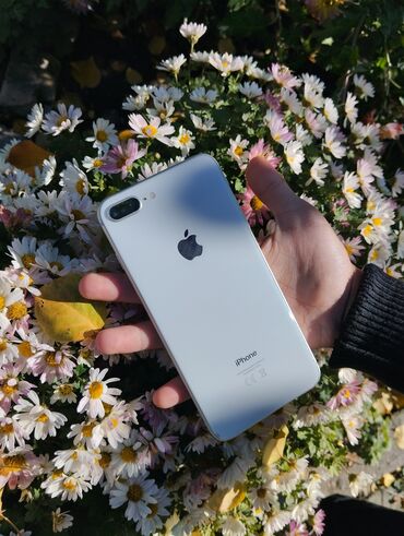 Apple iPhone: IPhone 8 Plus, Б/у, Белый, 85 %