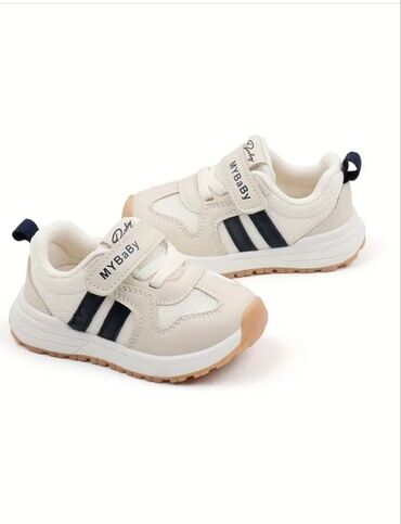Krasofkalar və idman ayaqqabıları: Məhsul: Uşaq idman ayaqqabısı “MY BaBy” 22sm ölçüsü. - Rəng: süd-ağ — 6