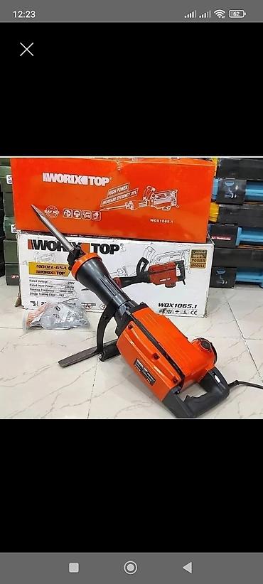 kömürsındıran: IWORIX TOP WDX1065.1 elektrikli ağırbeton qırıcı (demolition hammer) — 1
