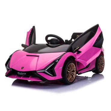 led isiqlar masin ucun: Qapıları yuxarı açılan sport model Lamborghini uşaq maşını. Elektrik