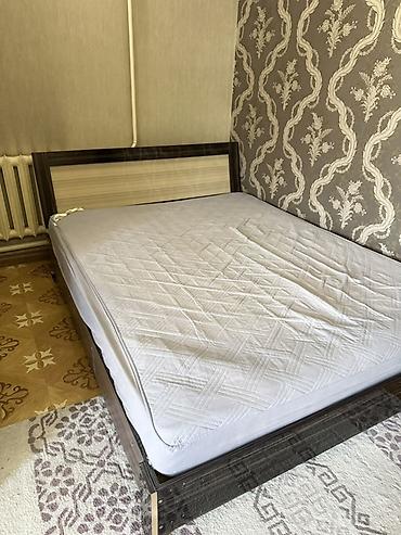 спец одежда бу: Спальный гарнитур, Б/у, Шкаф, Кыргызстан, МДФ, Самовывоз, цвет - Коричневый — 3