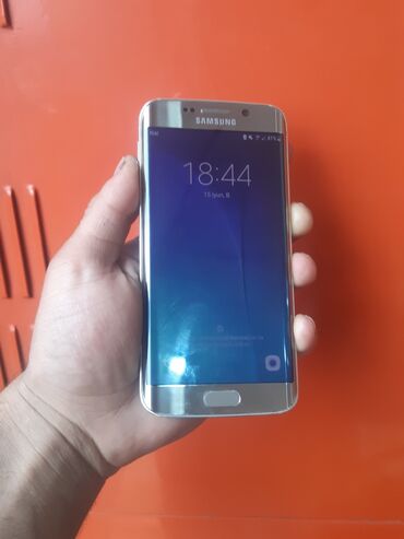 samsunq not 3: Samsung Galaxy S6 Edge, 32 GB, rəng - Qızılı, Zəmanət, Düyməli, Barmaq izi