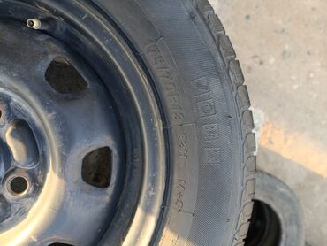 колесо на мини трактор: Колеса в сборе 175 / 70 / R 13, Всесезонная, Комплект, Легковые, Железные, отверстий - 4