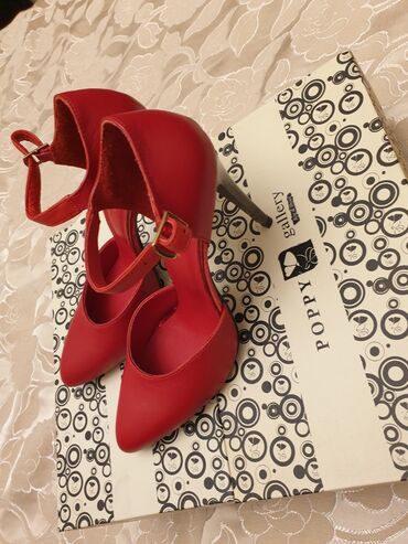 женские красные туфли: Tuflilər, Ölçü: 39, rəng - Qırmızı, Yeni