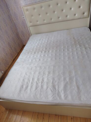 продам ворота бу: İkinəfərlik çarpayı, Bazasız, Matras ilə, Siyirməsiz