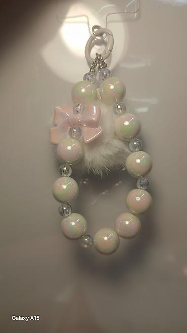 Брелоки: Брелоки‑подвески из бусин для ключей/телефона - Ручная сборка из — 5