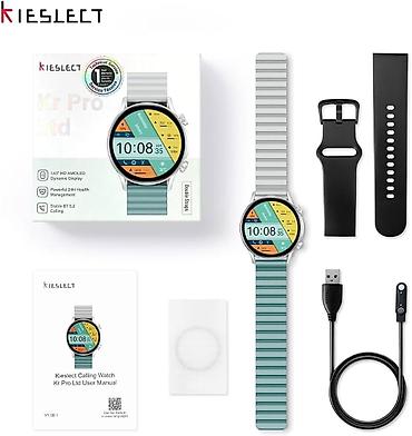 Alman Brendi. Kieslect Kr Pro Ltd smart saati. 2 kəmər, Usb, Karobka