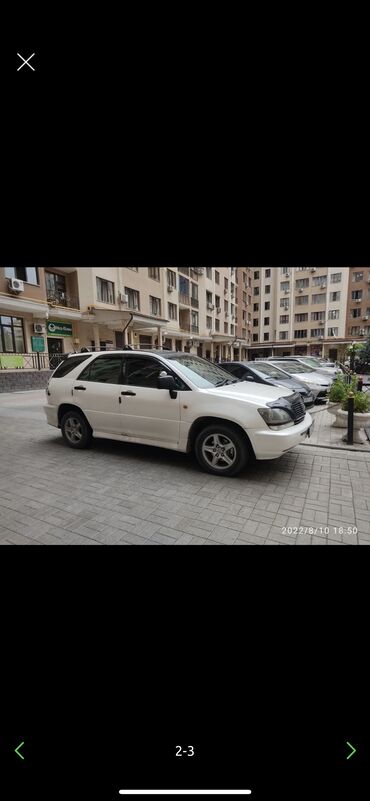 Toyota: Toyota Harrier: 1998 г., 3 л, Автомат, Газ, Кроссовер