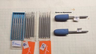 Ostali medicinski proizvodi: Freze za stomatološke tehničke motore, freze za nokte, freze za — 8