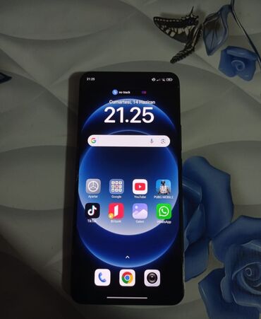 iphone 16 ikinci el: Xiaomi 12T Pro, 256 ГБ, цвет - Черный, 
 Битый