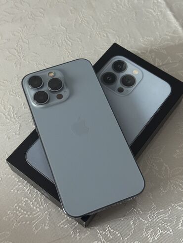 красивый номер телефона: IPhone 13 Pro, 256 ГБ, Sierra Blue, Куту, 78 %