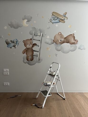 Декоративная роспись: Роспись стен детской, детского сада школ Оживим детскую комнату — 9