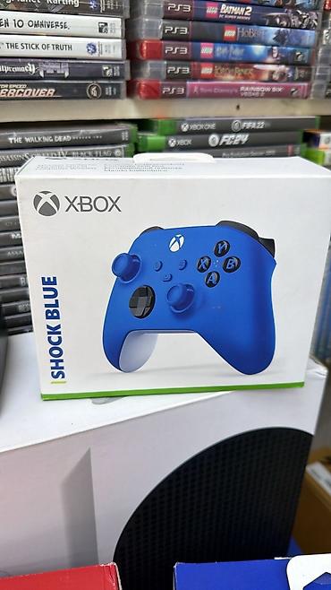 x bo: Xbox controller shock blue. Tam bağlı upokovkada orginal. Çatdırılma — 1