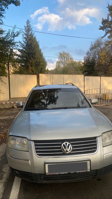 Volkswagen: Volkswagen Passat: 2002 г., 1.9 л, Механика, Дизель, Универсал