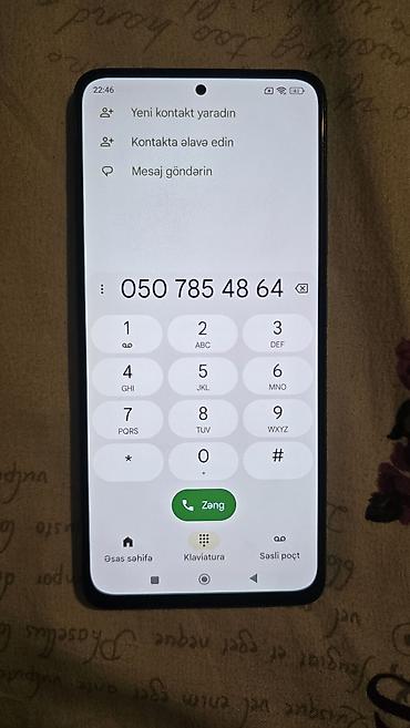 monitor ikinci el: Poco 256 GB, rəng - Mavi, Sensor — 3