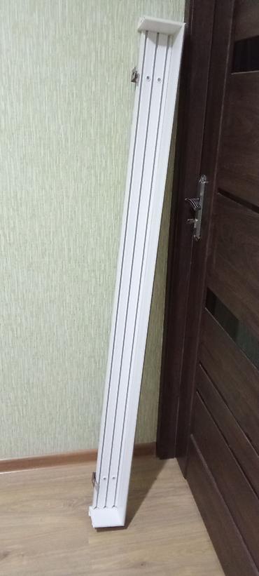 plintuslar: Ağ rəngli qapı platbandı və döşəmə pervazı dəsti - Material: MDF/PP — 4