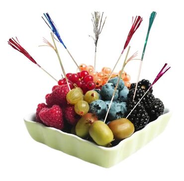 Bayram üçün digər mallar: Muxtalif Party kecirtmek ucun stol bezekleri. Koktel aksesuarlari — 6