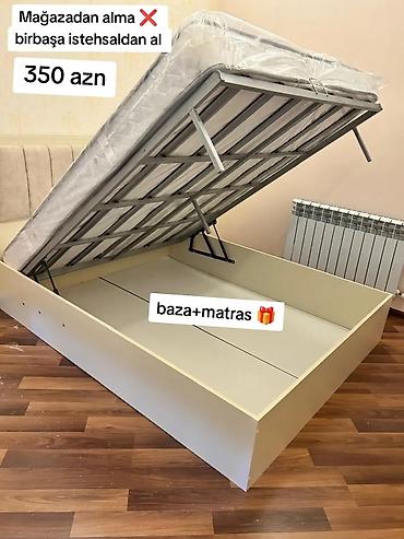 Yeni, İkinəfərlik çarpayı, Bazalı, Matras ilə, Siyirməsiz lalafo.az -da Yeni, İkinəfərlik çarpayı, Bazalı, Matras ilə, Siyirməsiz