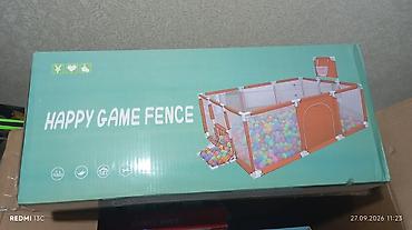 манеж игровой детский: Детский игровой манеж Happy Game Fence - Просторная игровая зона — 2