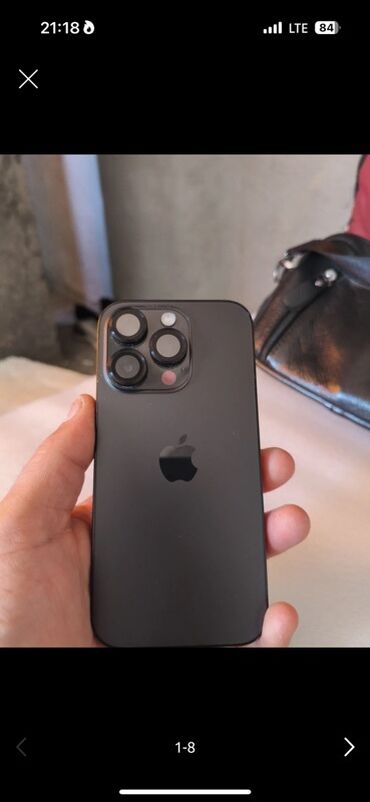 режим телефоны: IPhone 14 Pro, 256 ГБ, Black Titanium