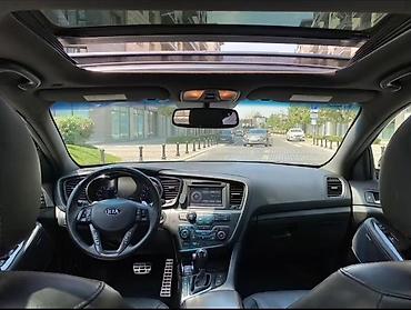 nolyeddi şəkilləri: Kia Optima sedan – qara rəng, dinamik və zərif dizayn. Texniki və — 4
