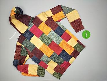 sweter multikolor: Bluza z kapturem dla mężczyzn, rozmiar S — 3