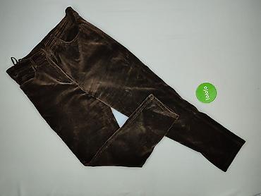 brazowa bluzki: Spodnie materiałowe damskie, rozmiar 2XL — 2