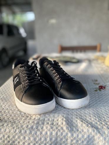 зимние отук: Кеды Armani Exchange (A|X) ЗИМНИЕ 1200 сом - Модель: низкие кеды с — 4