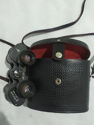 Бинокли: Бинокль БПЦ4 8×30 (Made in USSR) с кожаным футляром. Бинокль — 1