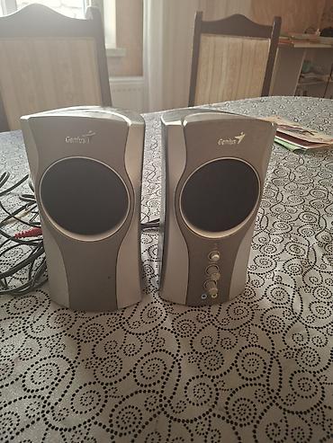 mikrofon qiymetleri: Genius stolüstü kompüter akustik sistemi – 2.0 stereo kolonlar — 1
