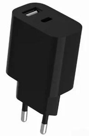 Adapteri i punjači za laptop: Gembird univerzalni zidni punjač, 2 porta (USB‑A + USB‑C), maksimalna — 17