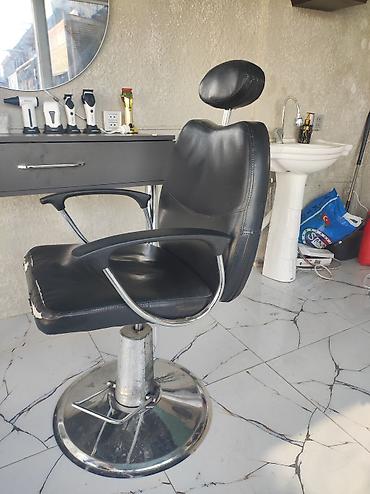 iş kreslo: Bərbər/kəsim üçün hidravlik salon kreslosu hərşeyi işləyir - Rəng — 2