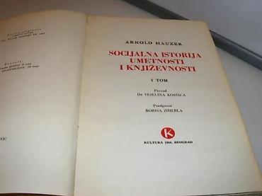 sastav: Socijalna istorija umetnosti i književnosti 1-2Arnold HauzerIzdavač — 3