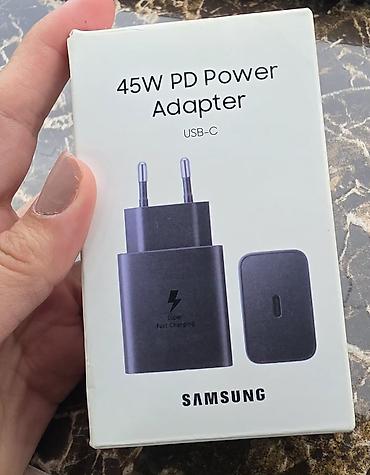 adapt: Samsung 45W PD Power Adapter (USB‑C) - Model: EP-TA845 - Güc: 45W — 2