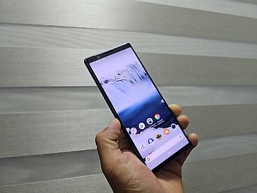 android auto: Sony Xperia 5, Б/у, 128 ГБ, цвет - Синий, 1 SIM — 5
