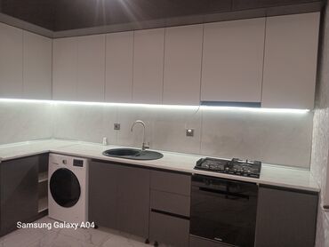 Sifarişlə mətbəx mebeli: Mətbəx mebeli və quraşdırma xidməti - Dizayn: düz xətli, minimal və — 3