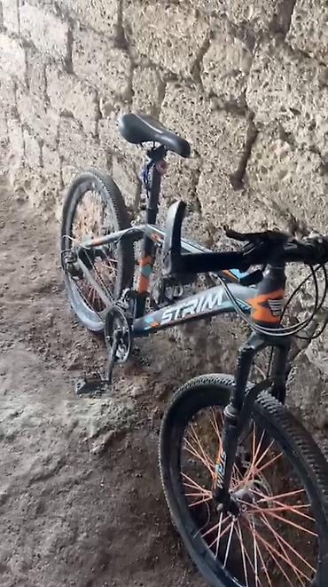 velosiped skorsnoy: STRIM dağ velosipedi - Çərçivə: yüngül allyuminiuma bənzər sərt — 1
