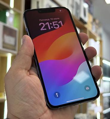 ikinci el macbook: IPhone 13 Pro, 128 GB, Sierra Blue, Zəmanət, Simsiz şarj, Face ID — 3