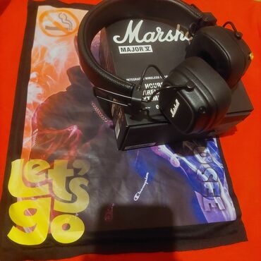 Qulaqcıqlar: Simsiz (Bluetooth) Qulaqcıqlar, Marshall, rəng - Qara — 8