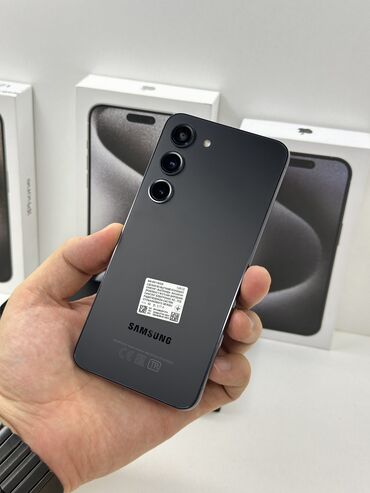 Samsung: Samsung Galaxy S23, Б/у, 128 ГБ, цвет - Черный, 2 SIM