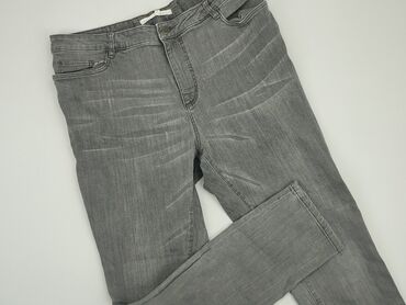 szara spódnice dżinsowe: Jeans, 2XL (EU 44), condition - Good