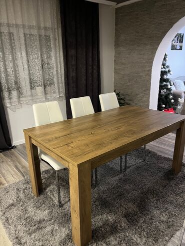 radni stolovi novi sad: Prodajem trpezarijski sto, kupljen u jisk-u prosle godine. Malo na lalafo.rs radni stolovi novi sad: Prodajem trpezarijski sto, kupljen u jisk-u prosle godine. Malo
