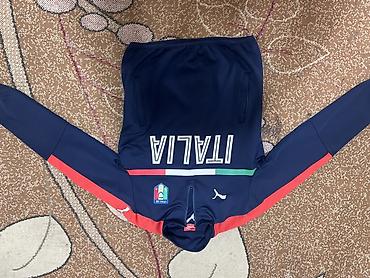 пума дождевик: Спортивная кофта Puma Italia - Топ/лонгслив с короткой молнией на — 2