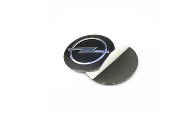 Tuning oprema: OPEL-plastificirane nalepnice za felne-set od 4 komada BLACK OPEL - — 7
