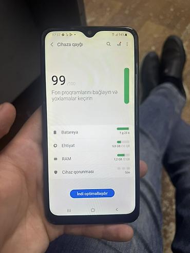 galaxy note 9: Samsung Galaxy A10s, 32 GB, rəng - Qara, Barmaq izi — 2