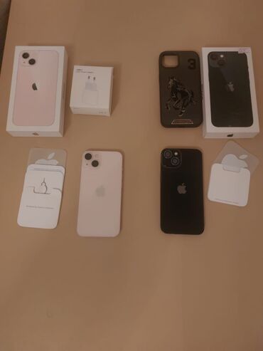 iphone 11 arxalıq: IPhone 13, 128 GB, Midnight, Zəmanət, Barmaq izi, Simsiz şarj