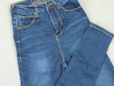 jeansy damskie ze ściągaczami: Jeans, XS (EU 34), condition - Good