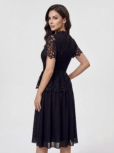 lanvin eclat: Вечернее платье, Коктейльное, Шифон, С рукавами, S — 2